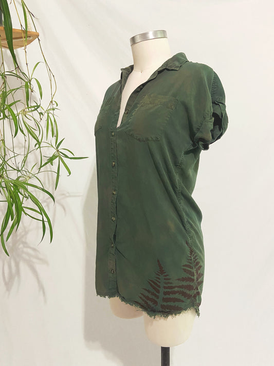 SECOND GENERATION - FERN ARTISTS SHIRT - Medium